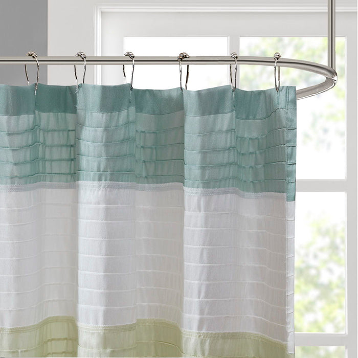 Amherst - Shower Curtain - Green - Simple Home Plus