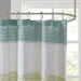 Amherst - Shower Curtain - Green - Simple Home Plus
