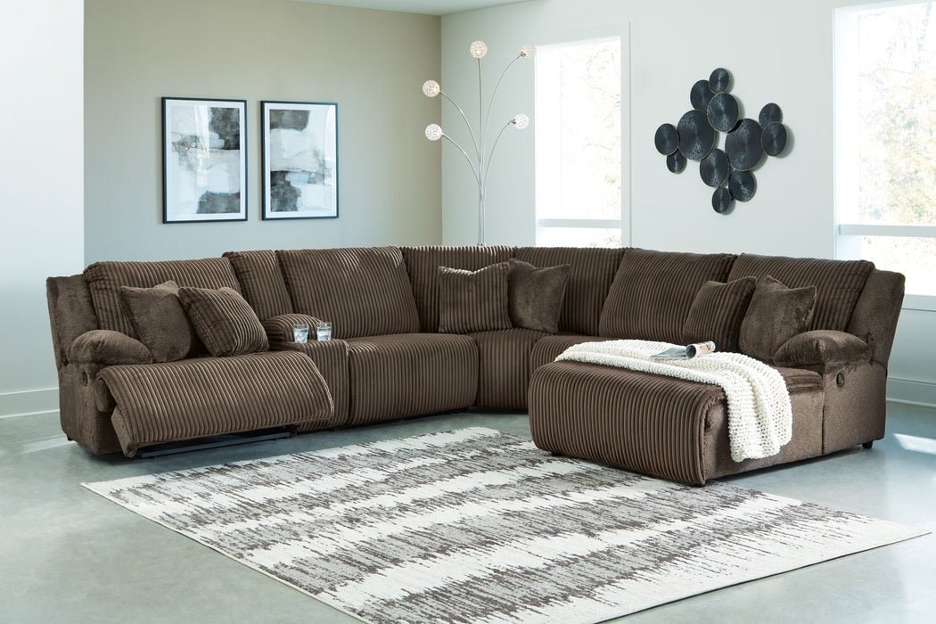 Top Tier - Reclining Sectional - Simple Home Plus