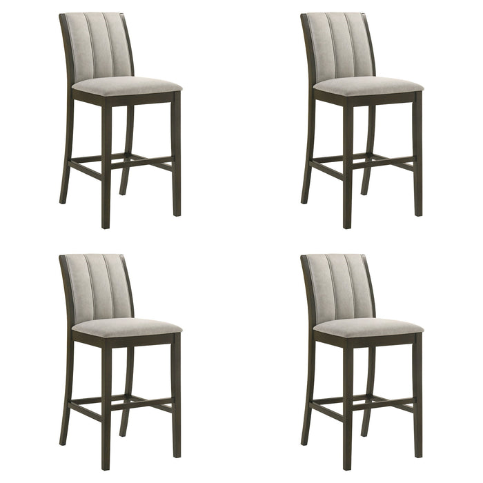 Nolan - 30" Bar Height Rubberwood Barstool - Simple Home Plus
