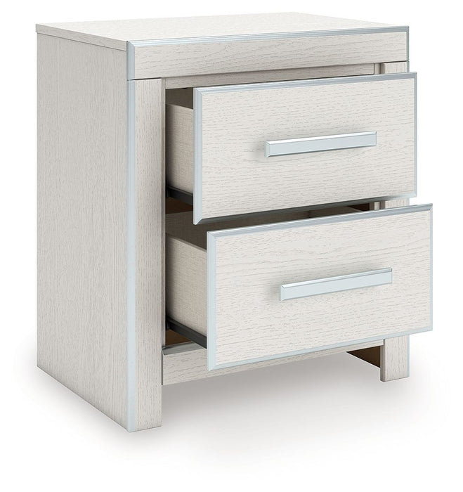 Zuraleus - Two Drawer Night Stand - Simple Home Plus