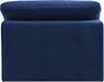 Comfy - Velvet Armless Chair - Simple Home Plus
