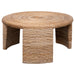 Artina - Woven Rattan Round Table - Simple Home Plus