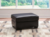 Glennbre - Ottoman - Midnight - Simple Home Plus