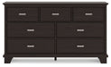 Covetown - Dresser - Dark Brown - Simple Home Plus