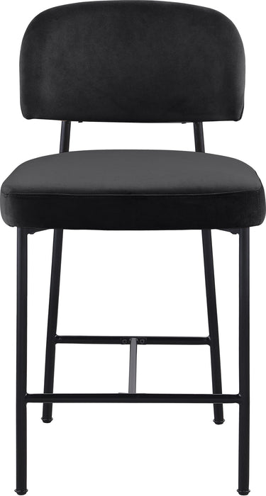 Zarelle - Performance Fabric Upholstered Counter Stool (Set of 2)