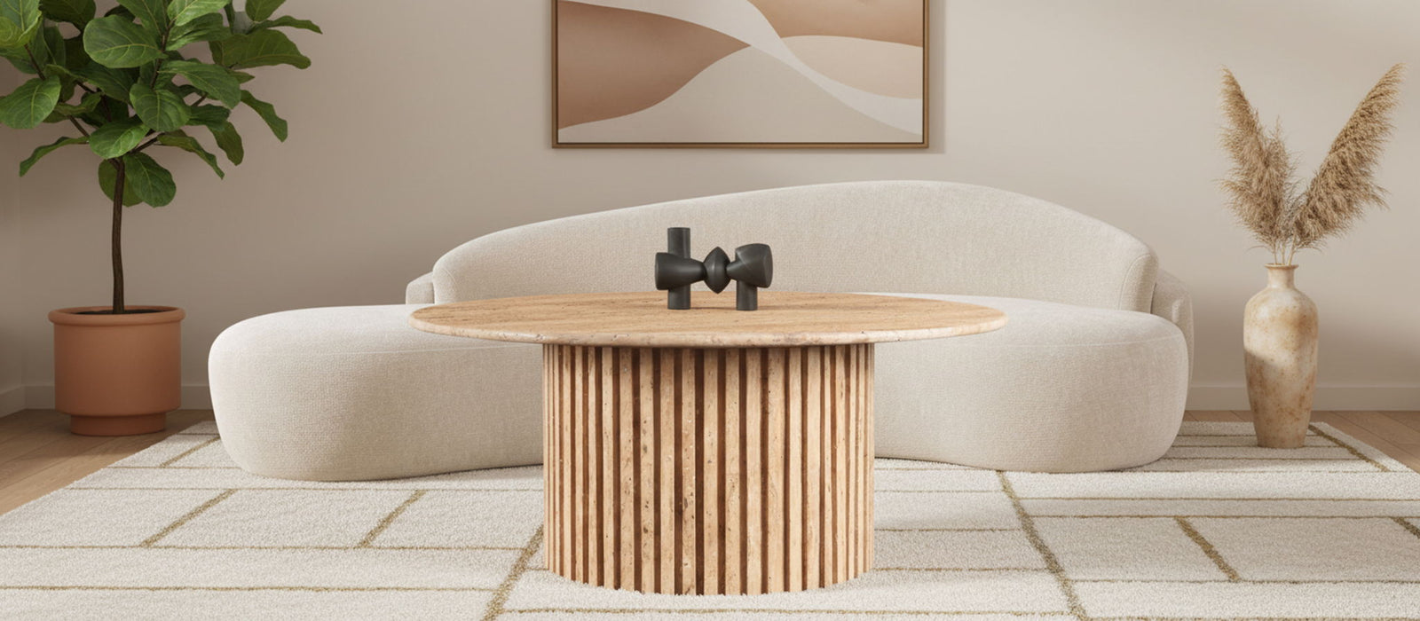 Genoa - Coffee Table - Simple Home Plus