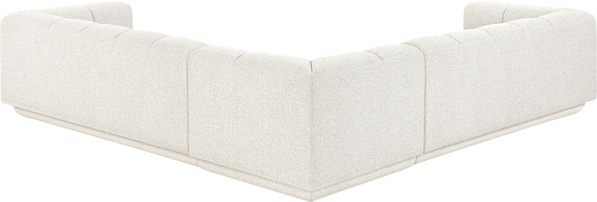 Modari - Sectional - Cream - Simple Home Plus