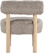 Ambre - Shearling Fabric Accent Chair - Simple Home Plus