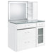 Flora - 2-Drawer Vanity Set With LED Mirror - Simple Home Plus