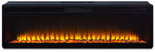 Entertainment Accessories - Black - Wide Fireplace Insert - Simple Home Plus