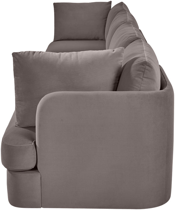 Hammond - Velvet Performance Fabric Upholstered 4 Piece Sofa - Simple Home Plus
