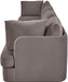 Hammond - Velvet Performance Fabric Upholstered 4 Piece Sofa - Simple Home Plus