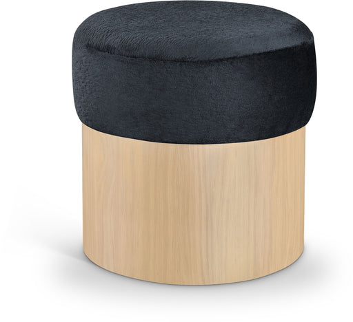 Nimes - Ottoman / Stool With Natural Base - Simple Home Plus