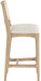 Atrium - Counter Stool With Brushed Natural Base (Set of 2) - Simple Home Plus