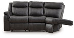 Sultan Meadow - LAF Reclining Loveseat - Eclipse - Simple Home Plus