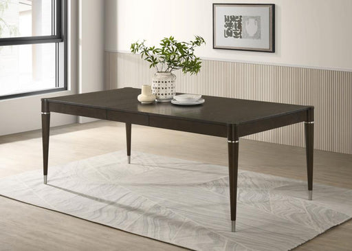 Reseda - Extension Leaf Dining Table - Ash Brown - Simple Home Plus