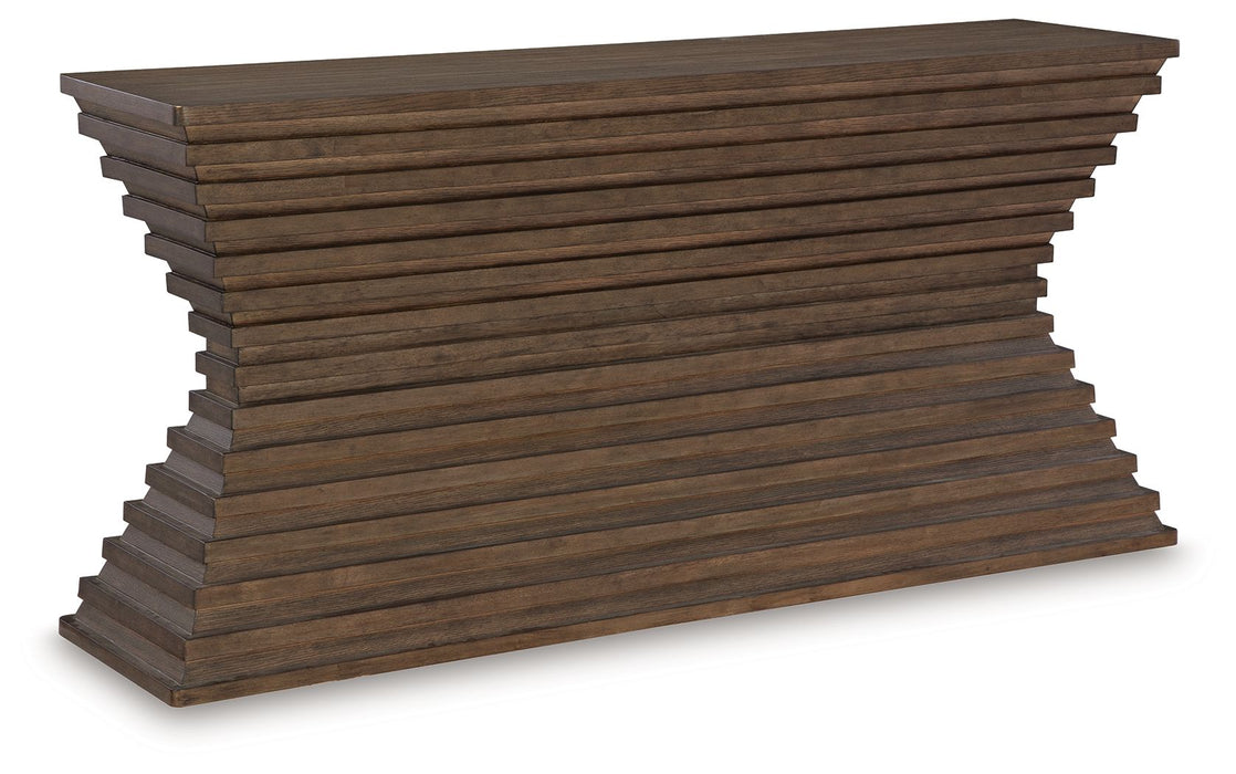 Hannodream - Warm Brown - Sofa Table - Simple Home Plus