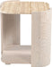 Calabria - Marble And Oak Wood Table - Simple Home Plus