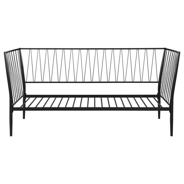 Richland - Metal Twin Daybed Bed Frame - Matte Black - Simple Home Plus