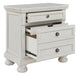 Robbinsdale - Antique White - Two Drawer Night Stand - Simple Home Plus