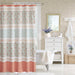 Dawn - Shower Curtain - Coral - Simple Home Plus