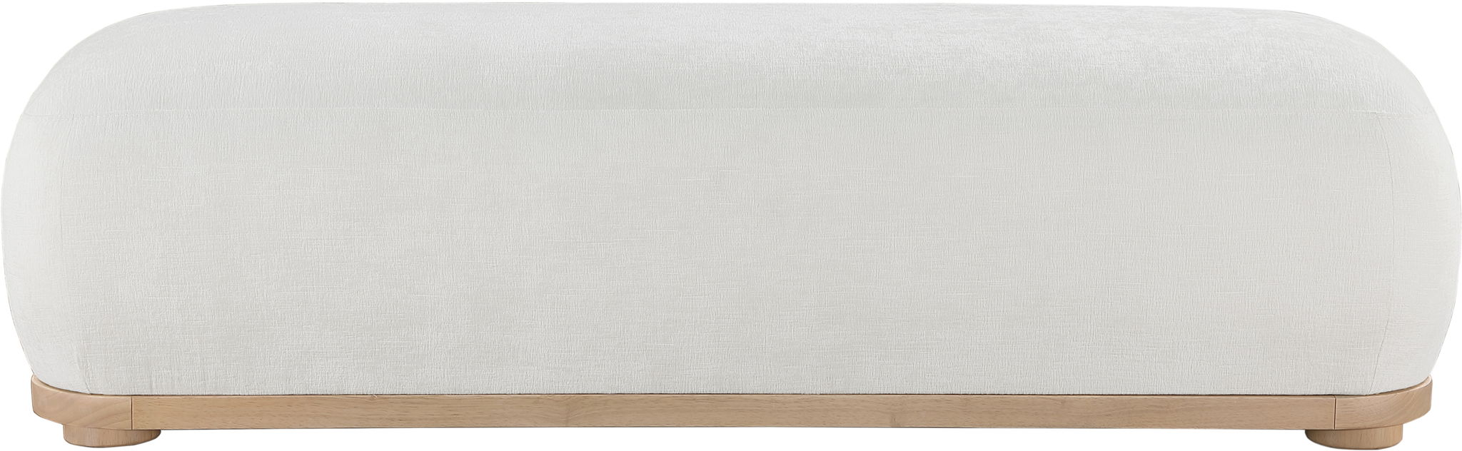 Calum - Bench - Light Brown Frame - Simple Home Plus