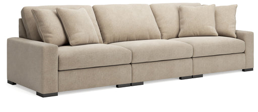 Calden - 3-Piece Sectional Sofa - Oatmeal - Simple Home Plus