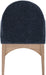 Waldorf - Chenille Dining Arm Chair With Natural Legs - Simple Home Plus
