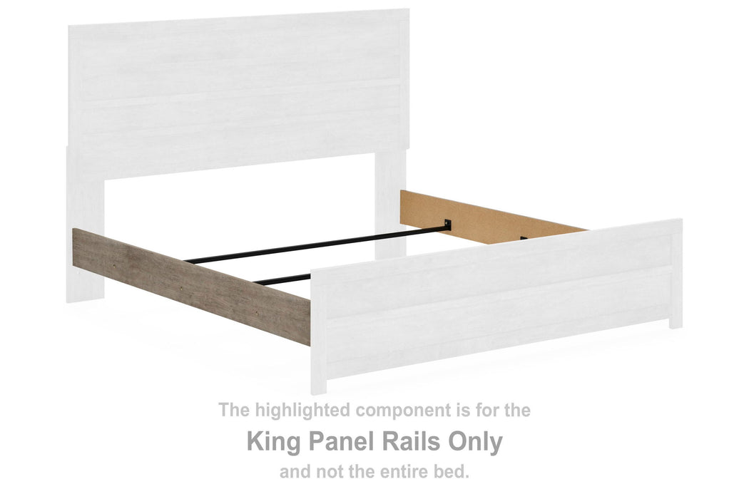 Culverbach - King Panel Rails - Gray - Simple Home Plus