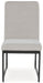 Tomtyn - Light Brown - Dining Upholstered Side Chair (Set of 2) - Simple Home Plus