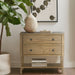 Beckett - 2 Drawers Accent Chest - Natural - Simple Home Plus