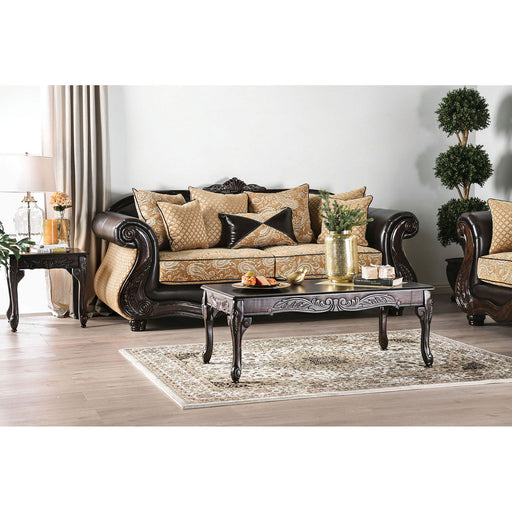 Aislynn - Sofa - Gold - Simple Home Plus