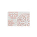 Casablanca - 25" Medallion Tufted Rug - Pink - Simple Home Plus