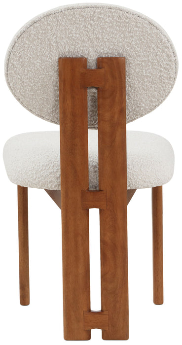 Napa - Dining Chair With Brown Legs (Set of 2) - Simple Home Plus