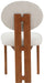 Napa - Dining Chair With Brown Legs (Set of 2) - Simple Home Plus