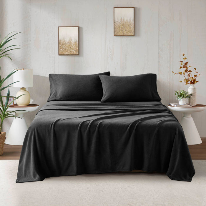 Twin Long Sheet Set - Black - Simple Home Plus