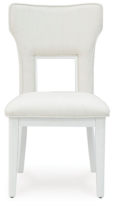 Chalanna - White - Dining Upholstered Side Chair (Set of 2) - Simple Home Plus