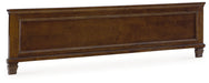 Danabrin - King/Cal King Panel Footboard - Brown - Simple Home Plus