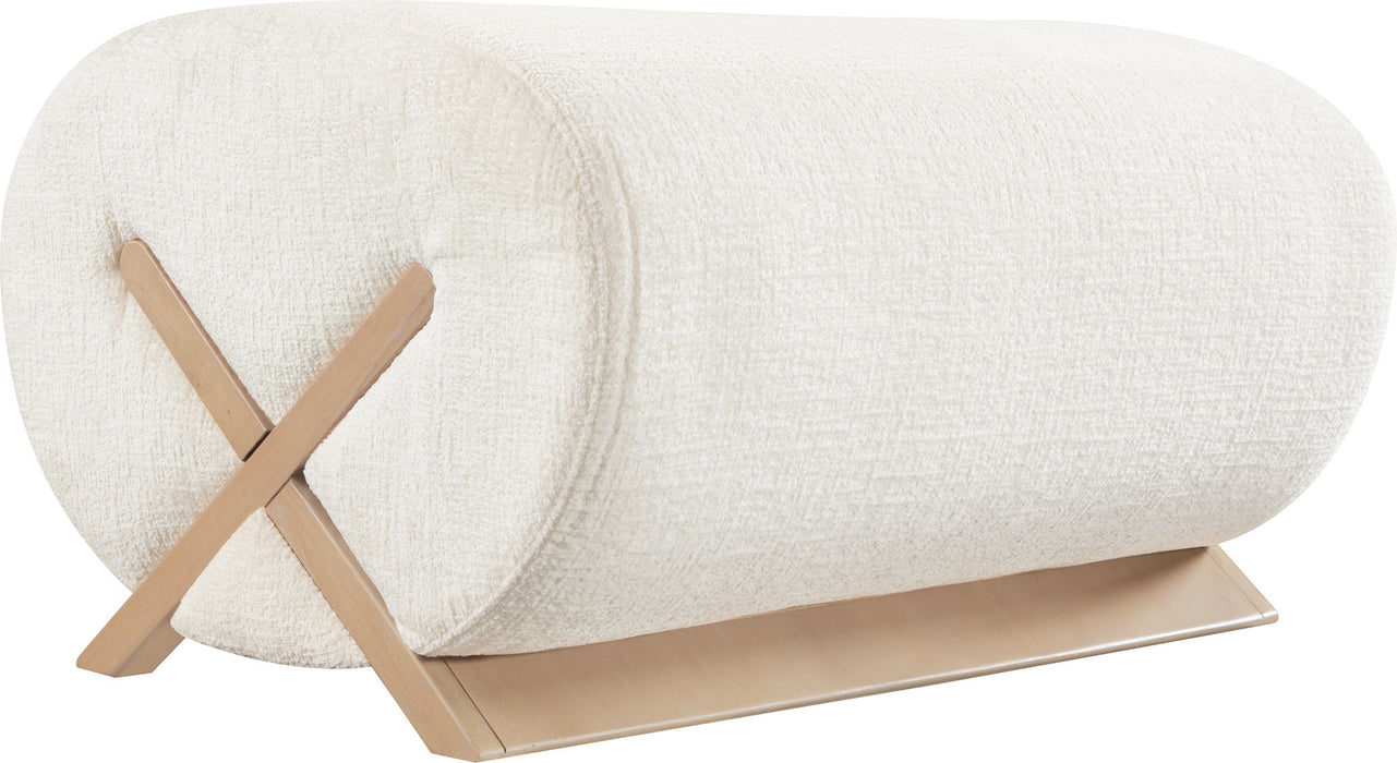 Akira - Fabric Ottoman - Simple Home Plus