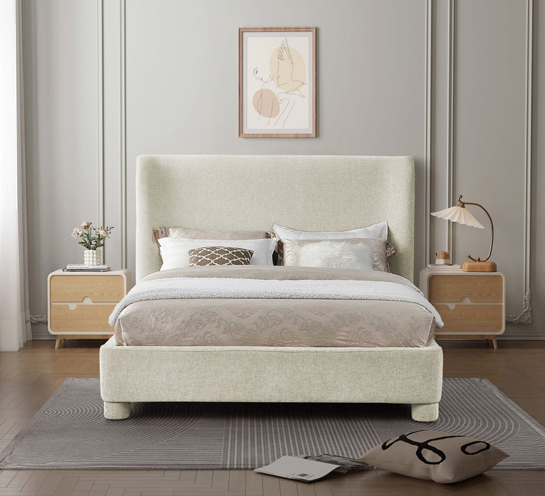 Penny - Chenille Fabric Bed - Simple Home Plus