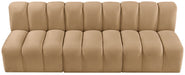 Arc - Velvet 3 Seats Modular Sofa - Simple Home Plus