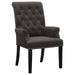 Alana - Upholstered Dining Arm Chair - Simple Home Plus