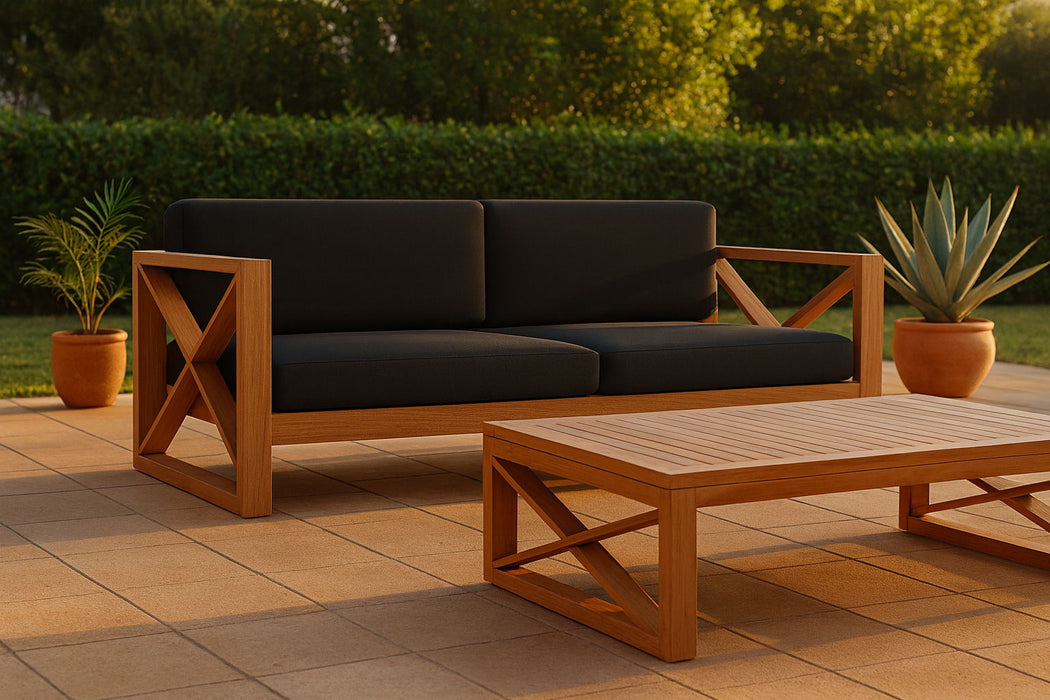 Anguilla - Water Resistant Outdoor Sofa - Simple Home Plus
