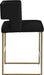 Caleb - Counter Stool with Gold Legs (Set of 2) - Simple Home Plus