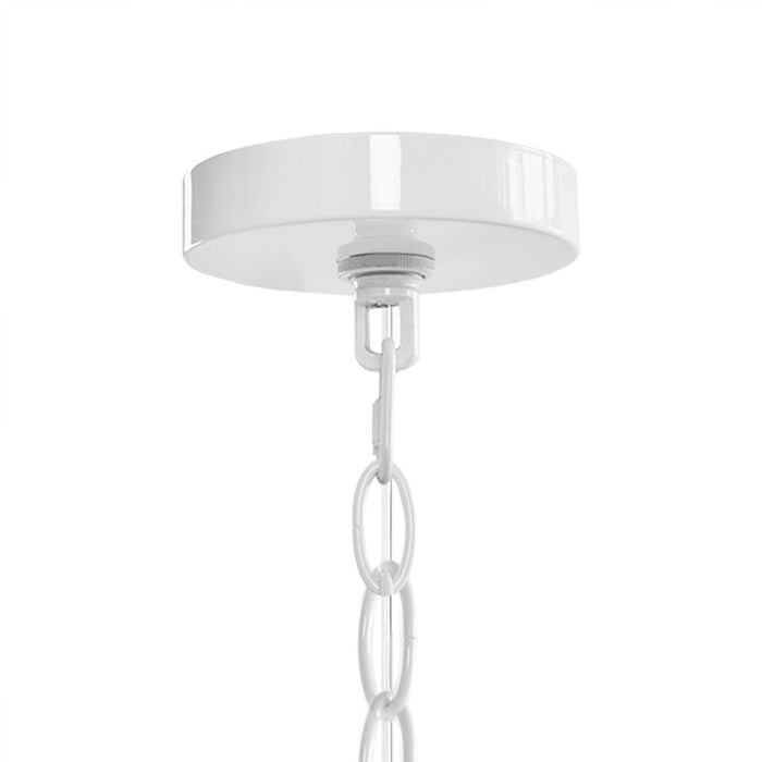 Ellie - 6-Light Chandelier - White - Simple Home Plus