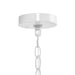 Ellie - 6-Light Chandelier - White - Simple Home Plus