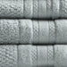 Adrien - 6 Piece Towel Set - Silver - Simple Home Plus