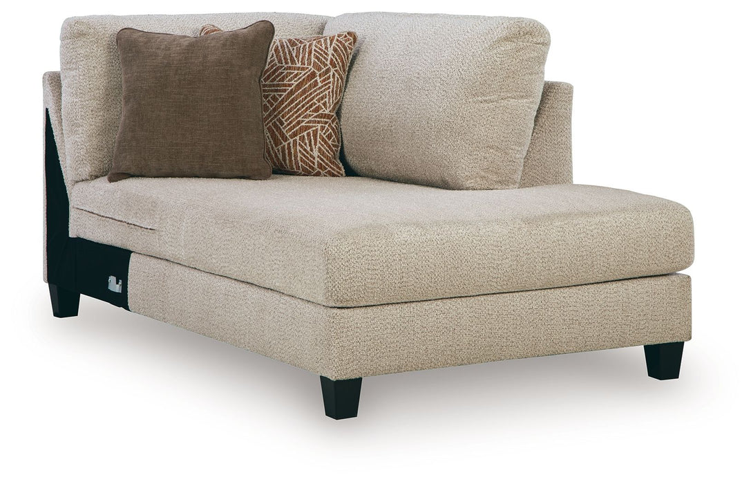 Steelwater Retreat - RAF Corner Chaise - Latte - Simple Home Plus