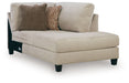 Steelwater Retreat - RAF Corner Chaise - Latte - Simple Home Plus